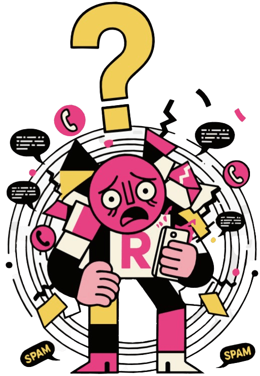 Frustrated borrower overwhelmed by calls